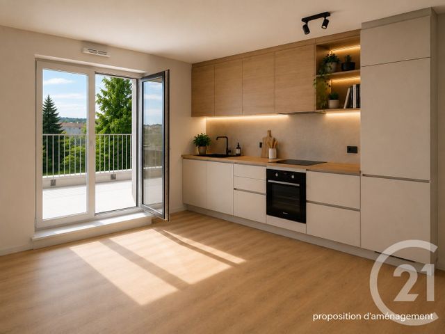Appartement T4 à vendre - 4 pièces - 76.38 m2 - THEIX NOYALO - 56 - BRETAGNE - Century 21 Tex'Immo